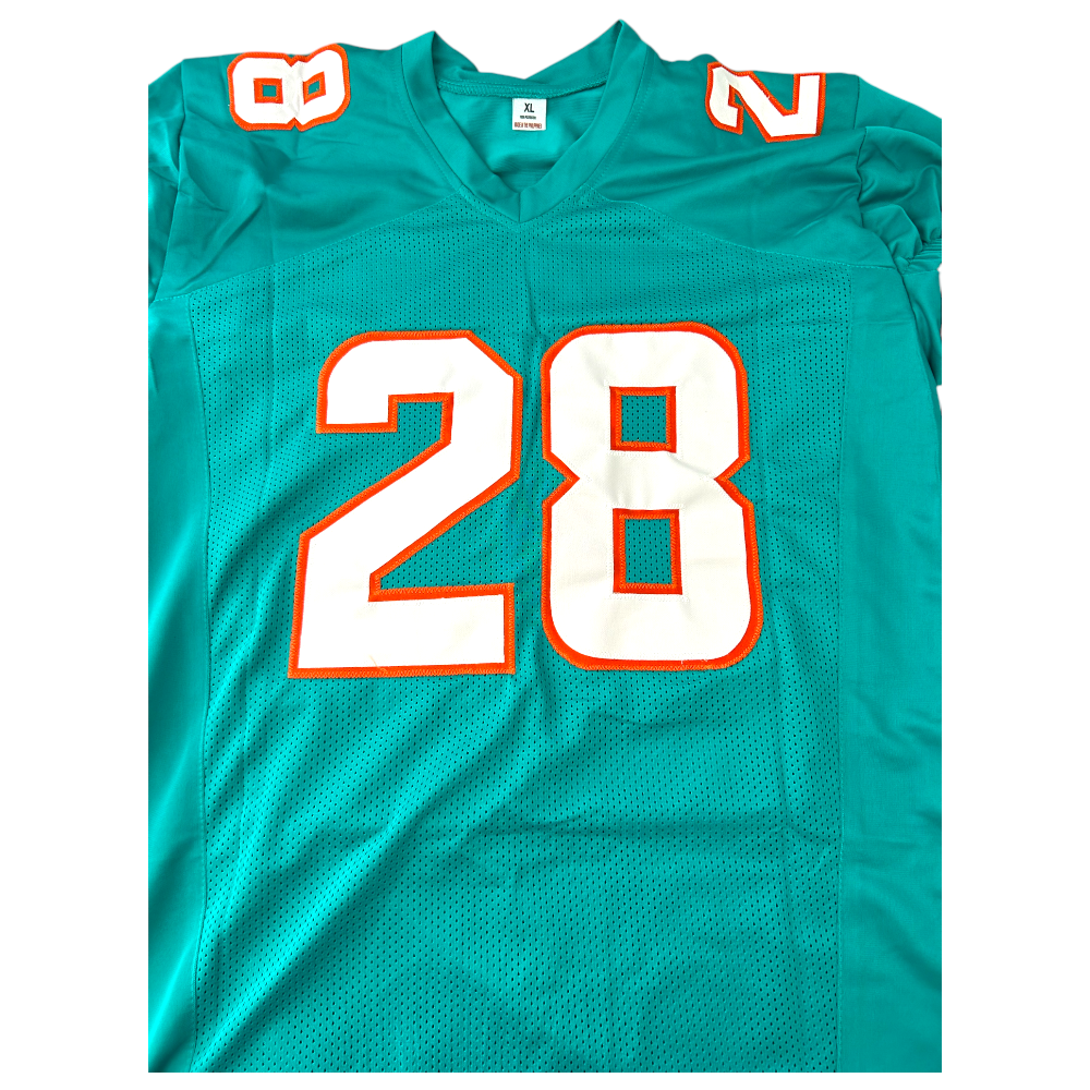 DEVON ACHANE SIGNED PRO STYLE JERSEY