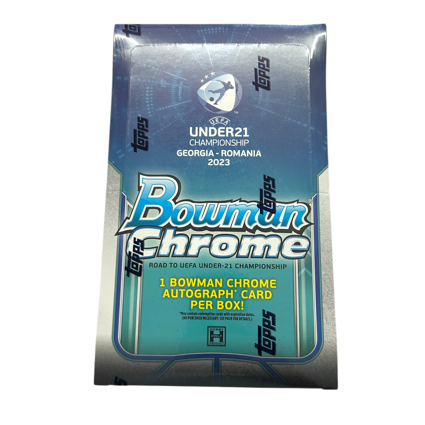 2022 BOWMAN CHROME ROAD TO UEFA UNDER 21 EUROPEAN CHAMPIONSHIP SOCCER HOBBY BOX