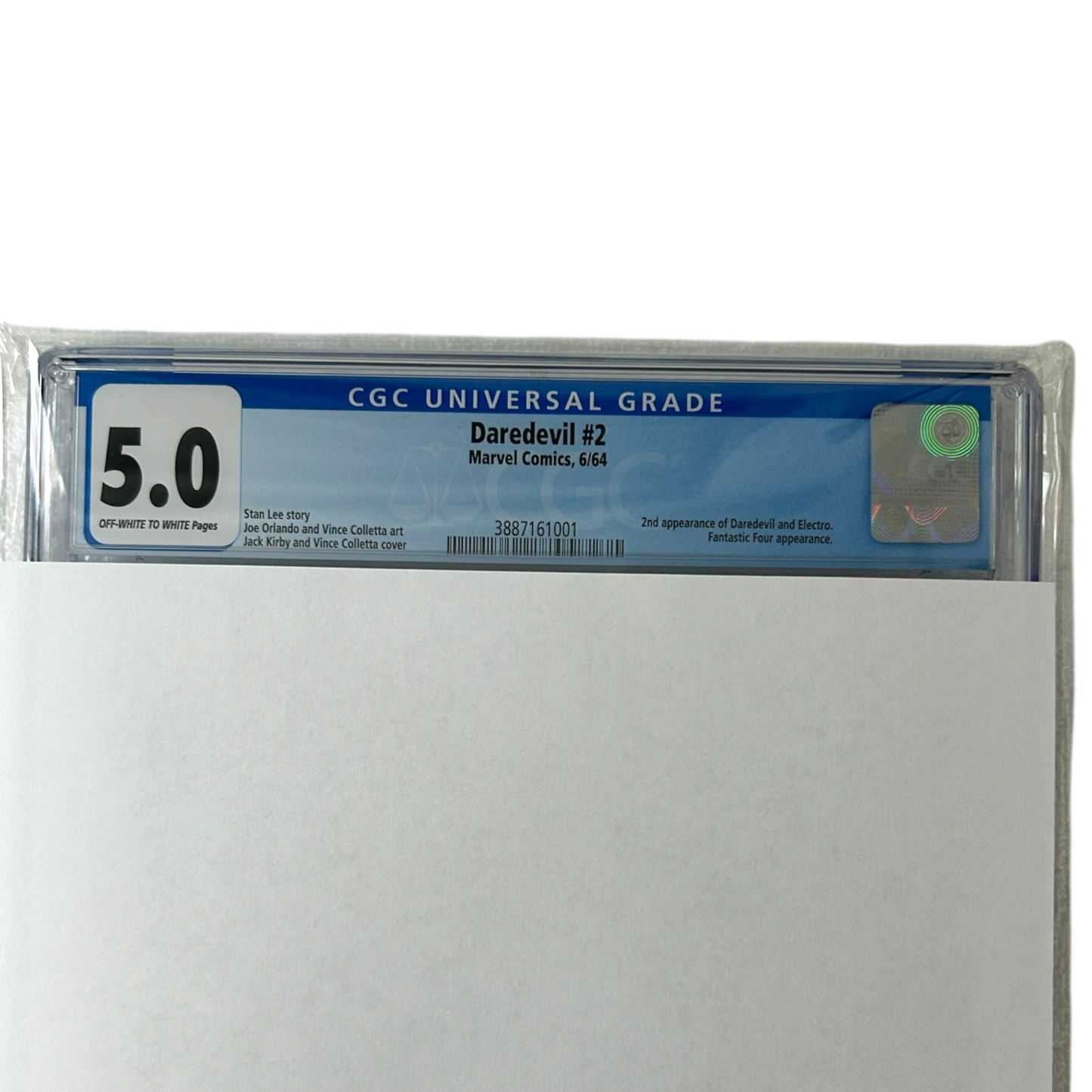 DAREDEVIL #2 CGC 5.0