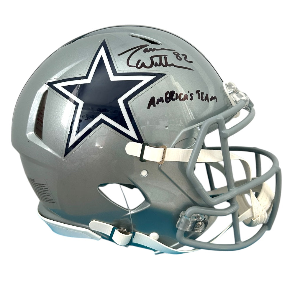 Jason Witten Signed FS Authentic Helmet w/Americas Team Inscription