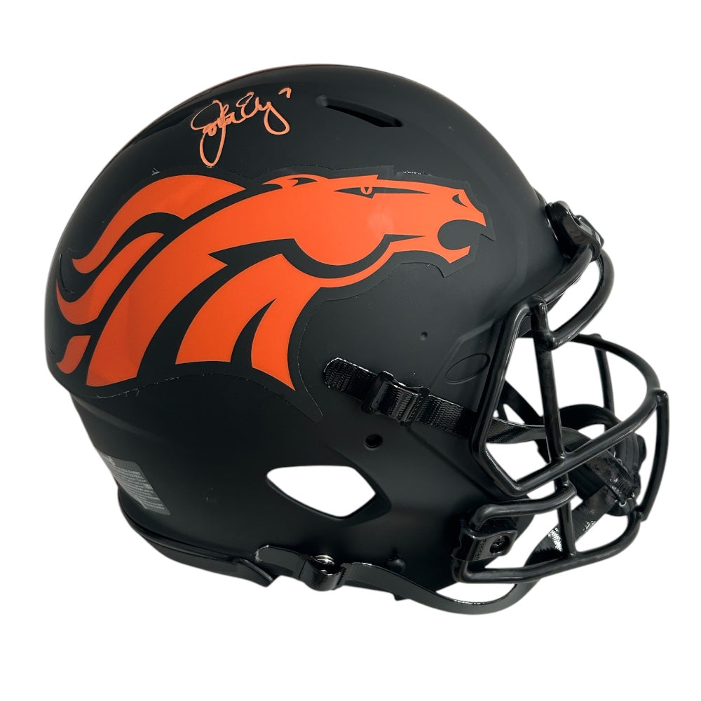 JOHN ELWAY SIGNED BRONCOS ECLIPSE FS AUTHENTIC HELMET