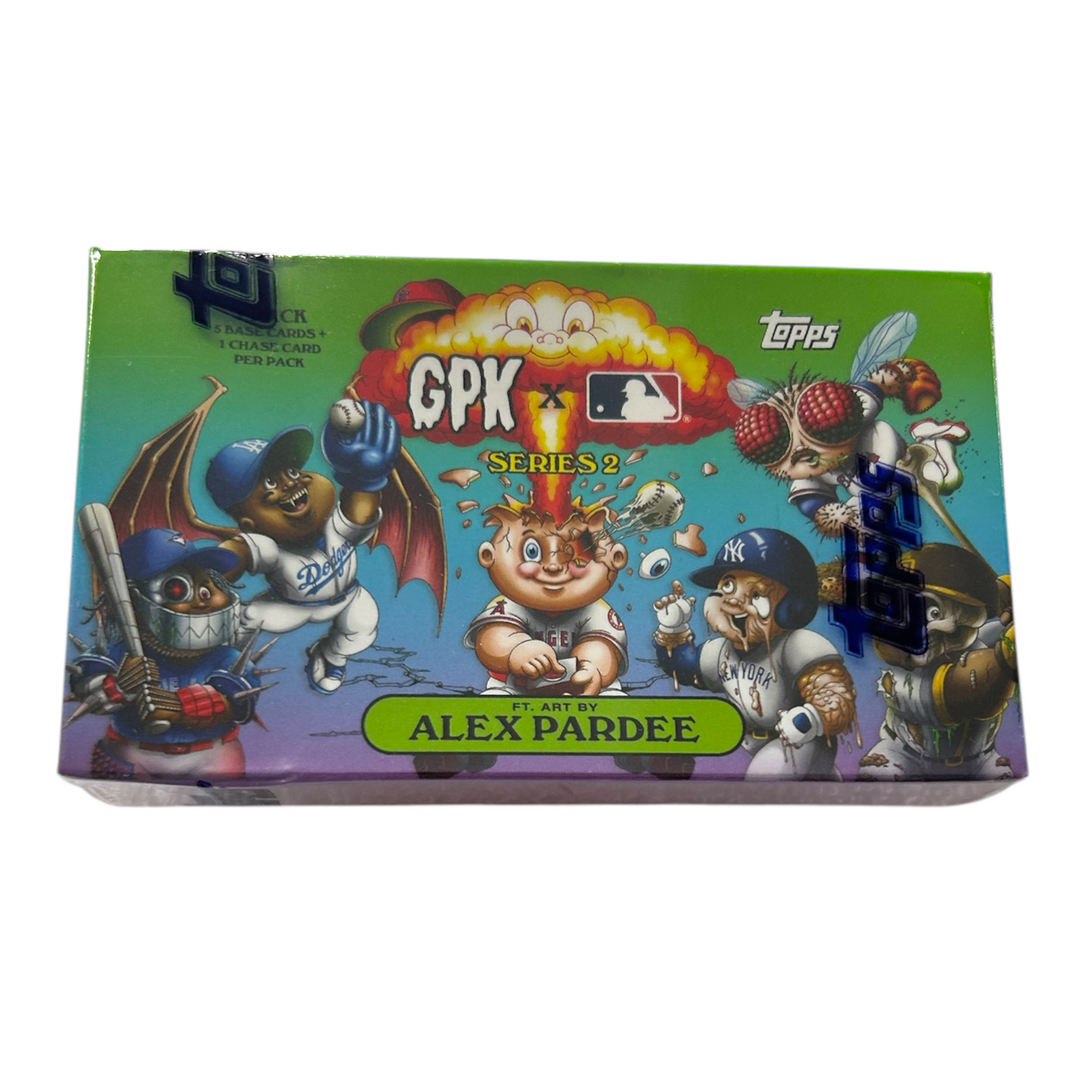 TOPPS 2022 MLB/GARBAGE PAIL KIDS SERIES TWO ART BY ALEX PARDEE (PACK)