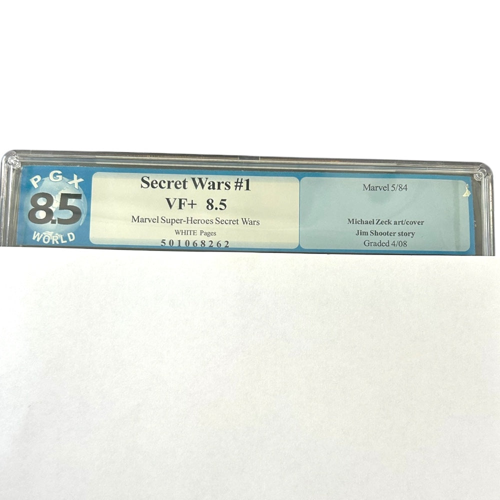 Marvel Secret Wars 1 PGX 8.5