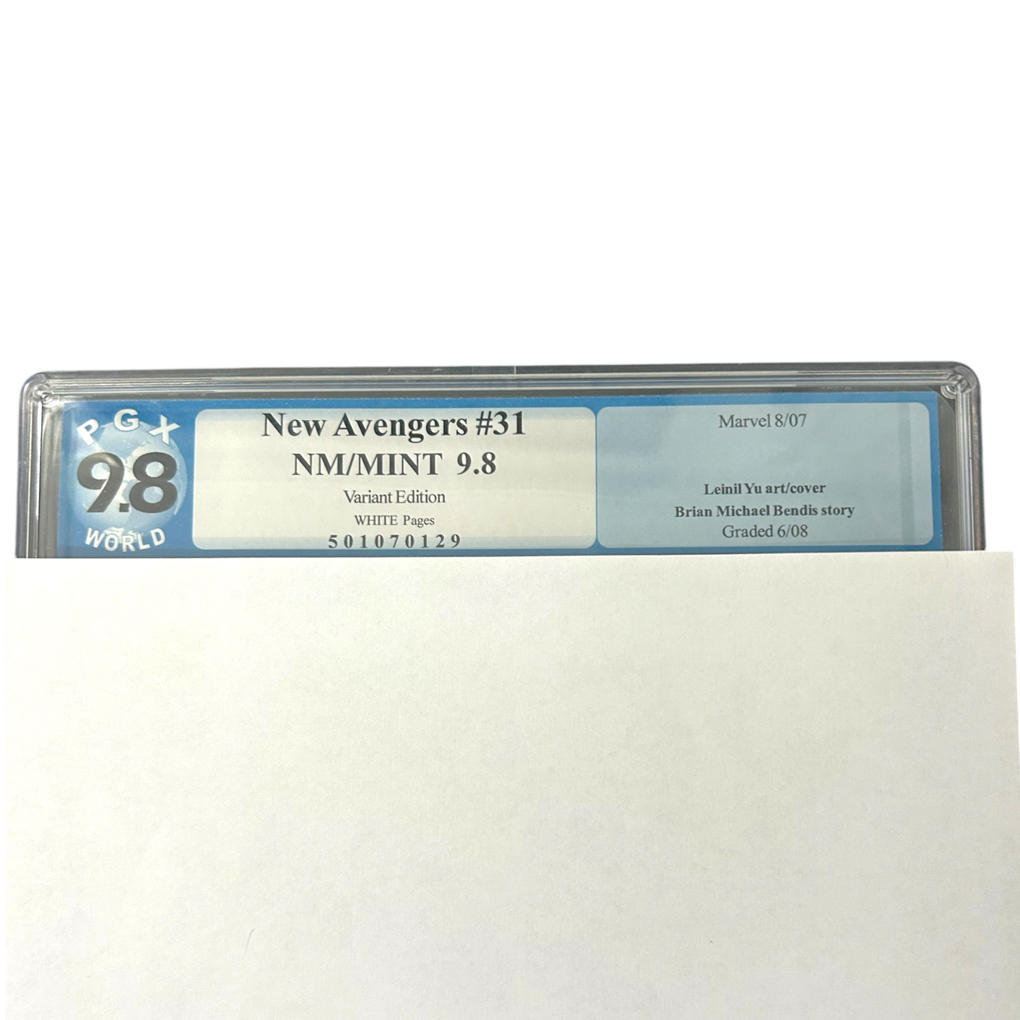 NEW AVENGERS #31 PGX 9.8