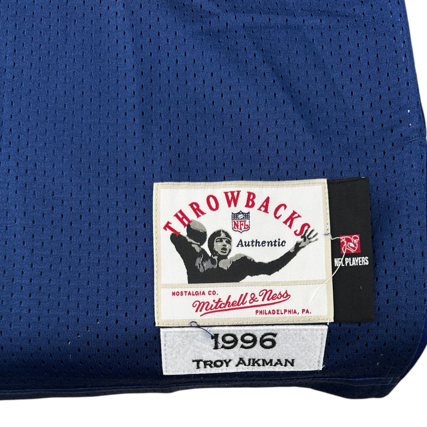 TROY AIKMAN SIGNED MITCHELL & NESS AUTHENTIC DALLAS COWBOYS JERSEY