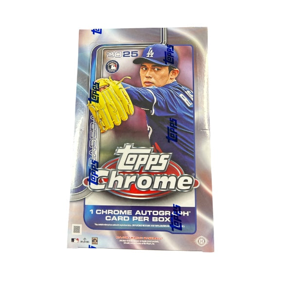 2025 Topps Chrome Baseball Hobby Box