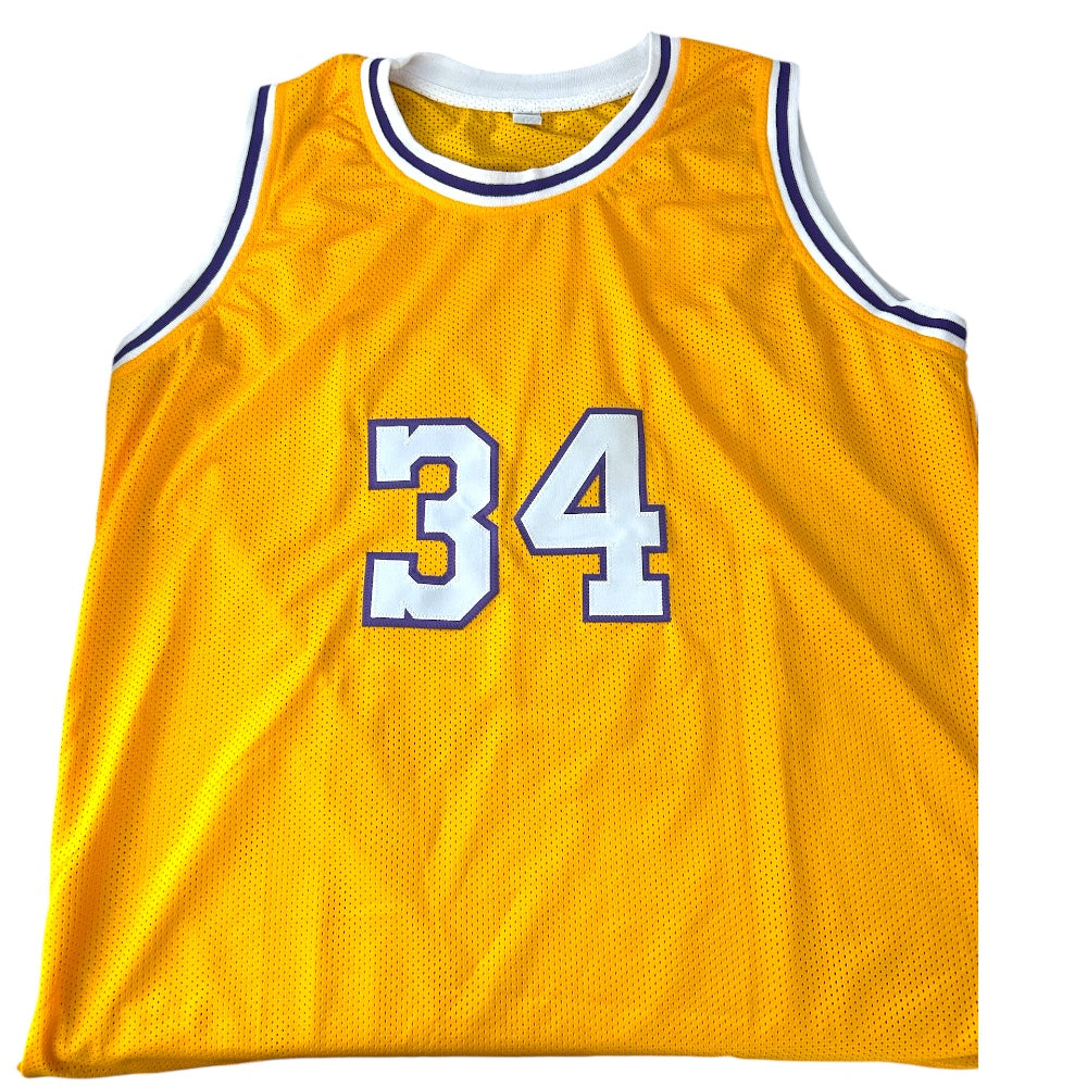 SHAQUILLE O'NEAL SIGNED CUSTOM PRO STYLE JERSEY