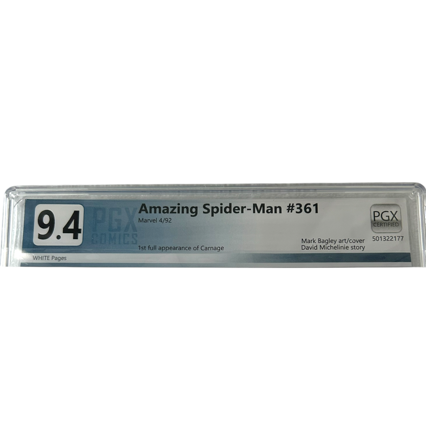 AMAZING SPIDER-MAN #361 PGX 9.4