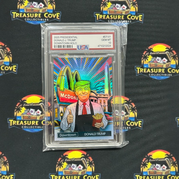 Novelty Donald Trump “McDonald’s Downtown” Custom Card