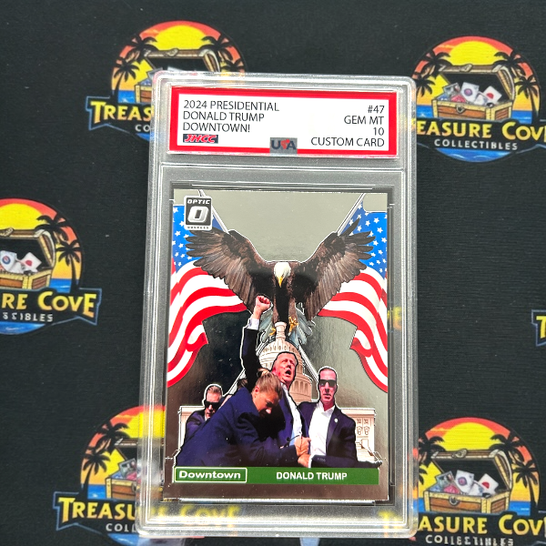 Novelty Donald Trump American Eagle Downtown Custom Card