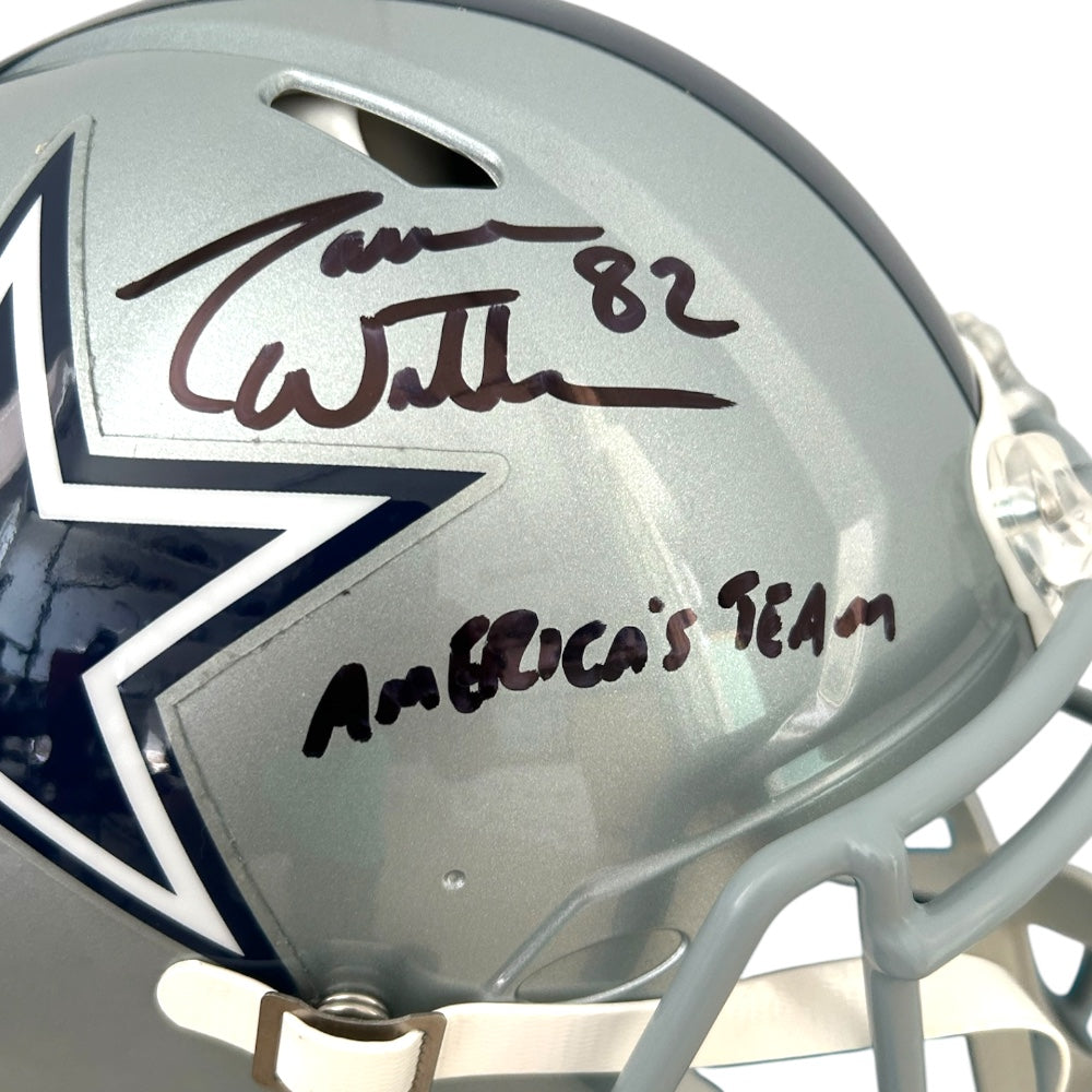 Jason Witten Signed FS Authentic Helmet w/Americas Team Inscription