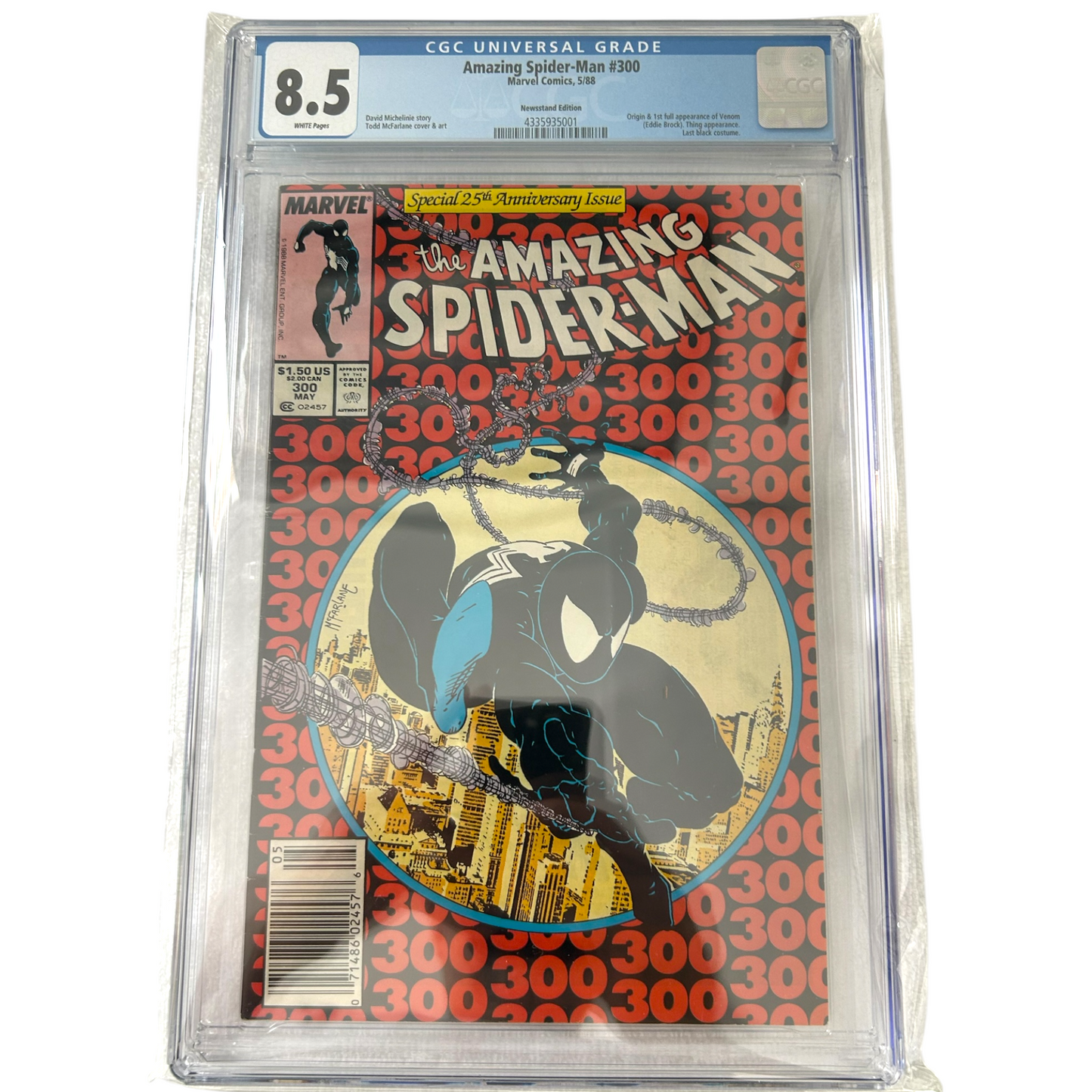 Amazing Spider-Man #300 Newsstand Variant CGC 8.5