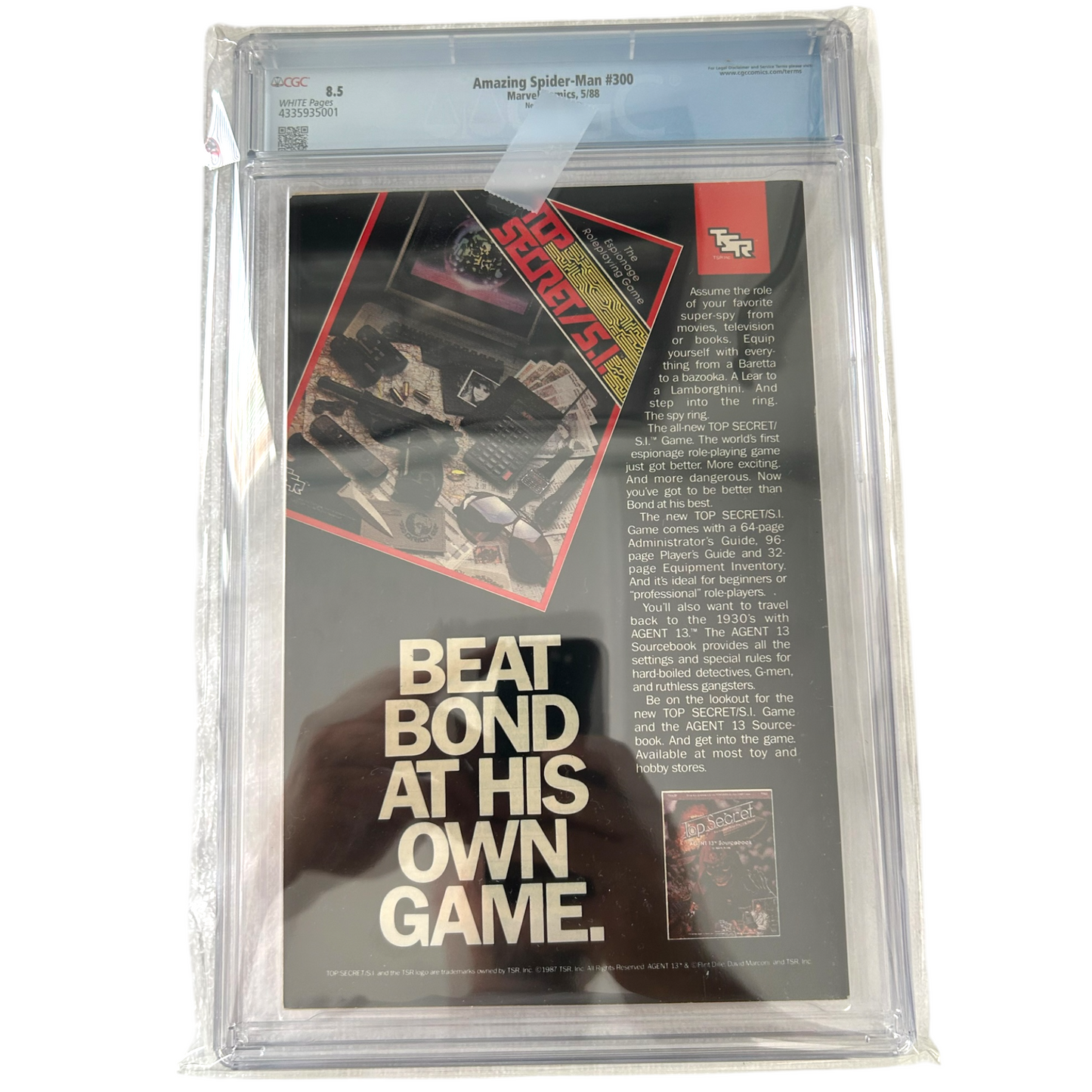 Amazing Spider-Man #300 Newsstand Variant CGC 8.5