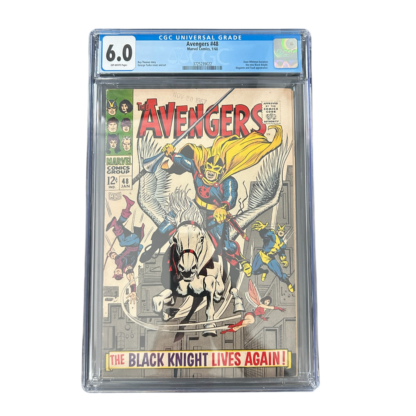 AVENGERS #48 CGC 6.0