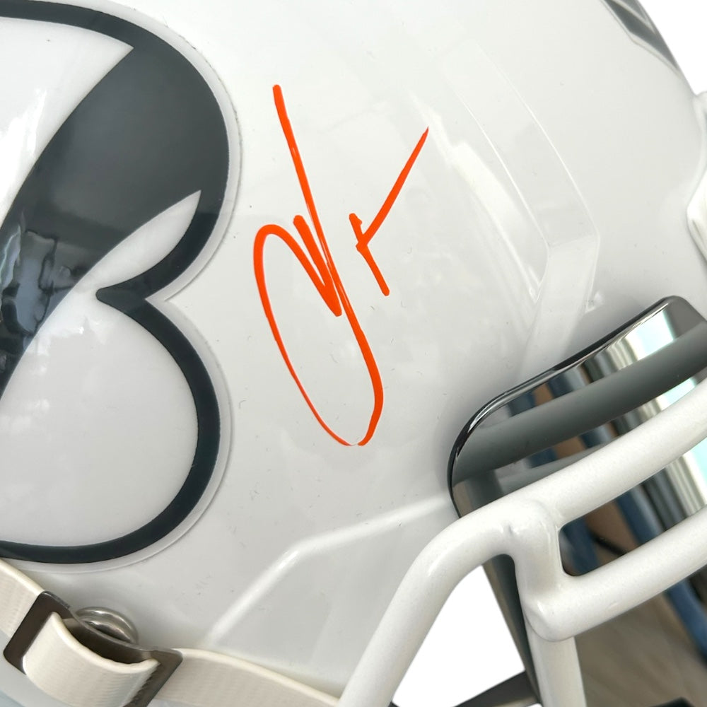 CHAD OCHO CINCO SIGNED BENGALS STS FS REP HELMET WITH VISOR
