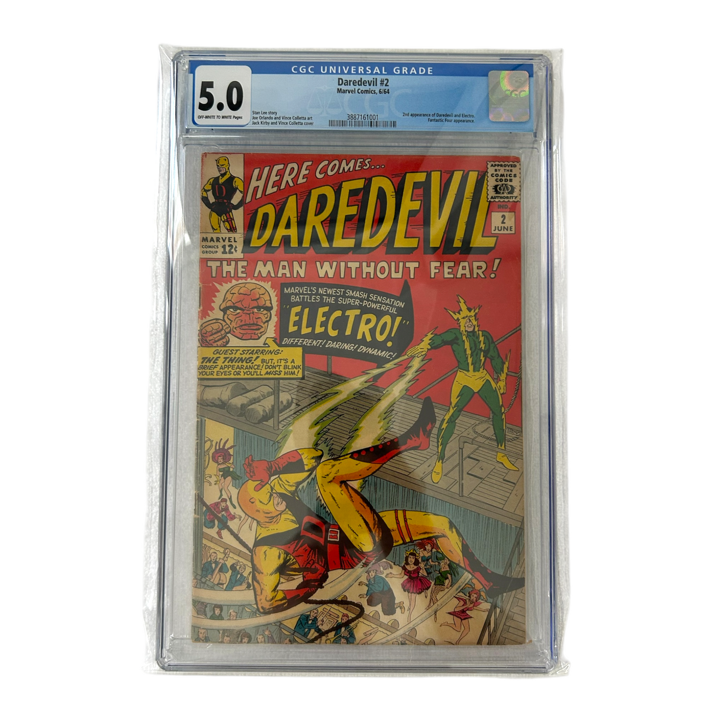 DAREDEVIL #2 CGC 5.0
