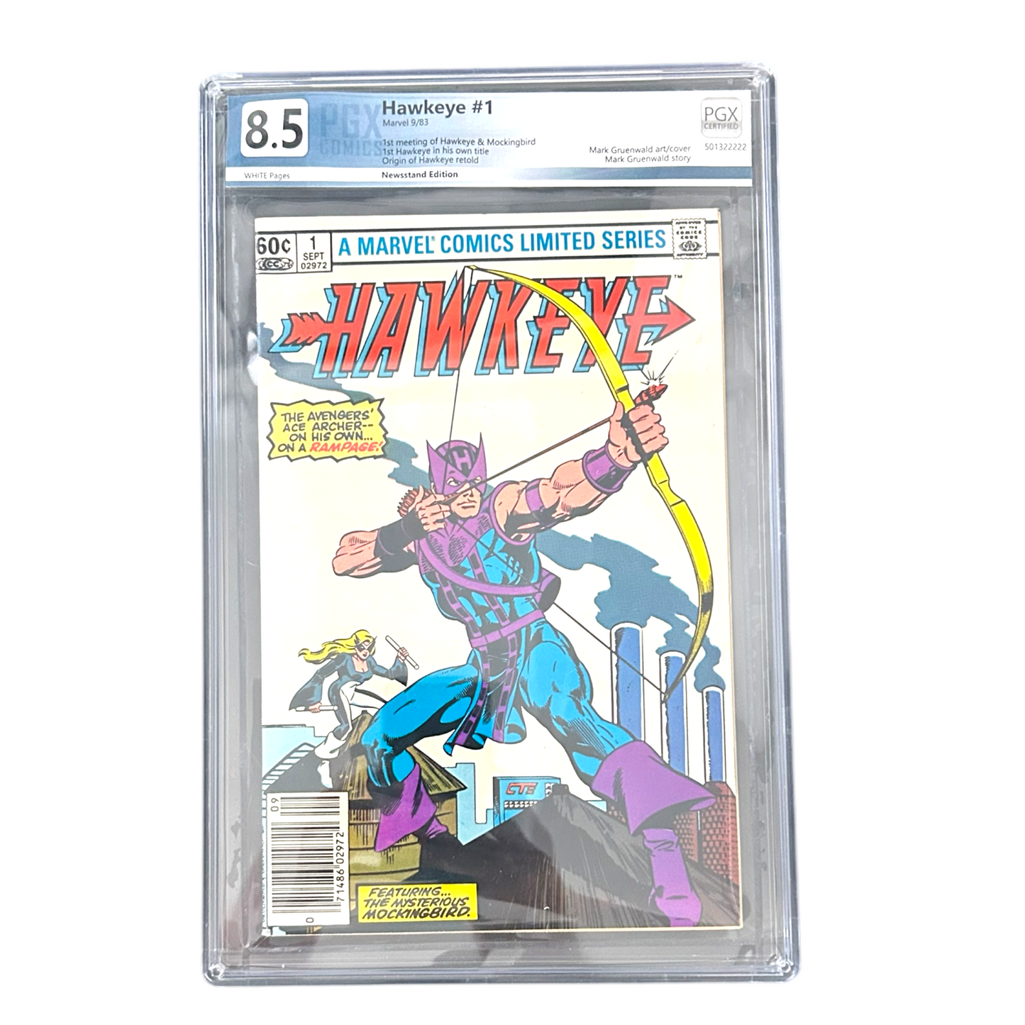 HAWKEYE #1 PGX 8.5