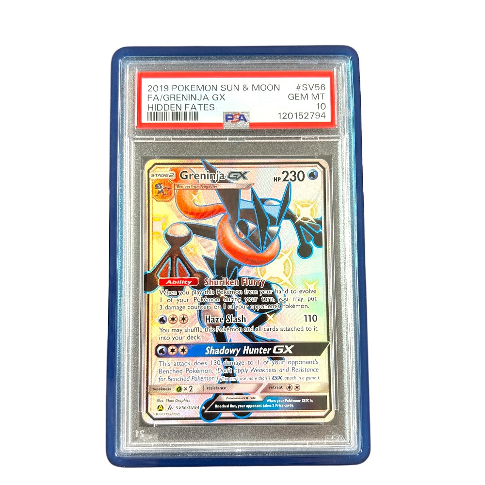 Greninja GX - Hidden Fates: Shiny Vault PSA 10