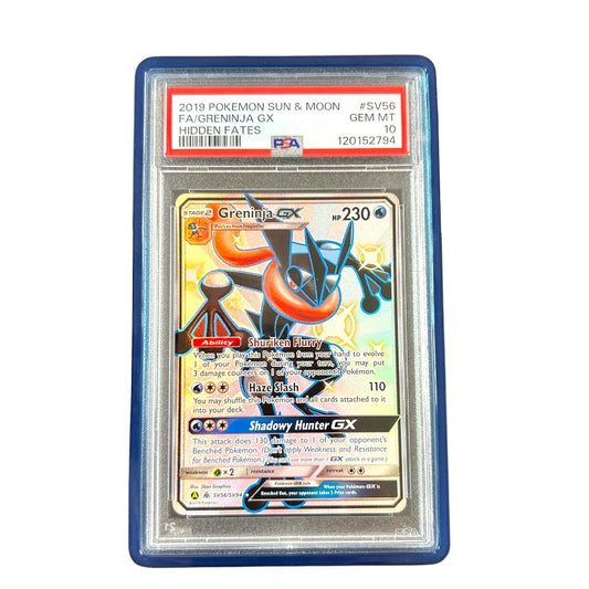 Greninja GX - Hidden Fates: Shiny Vault PSA 10