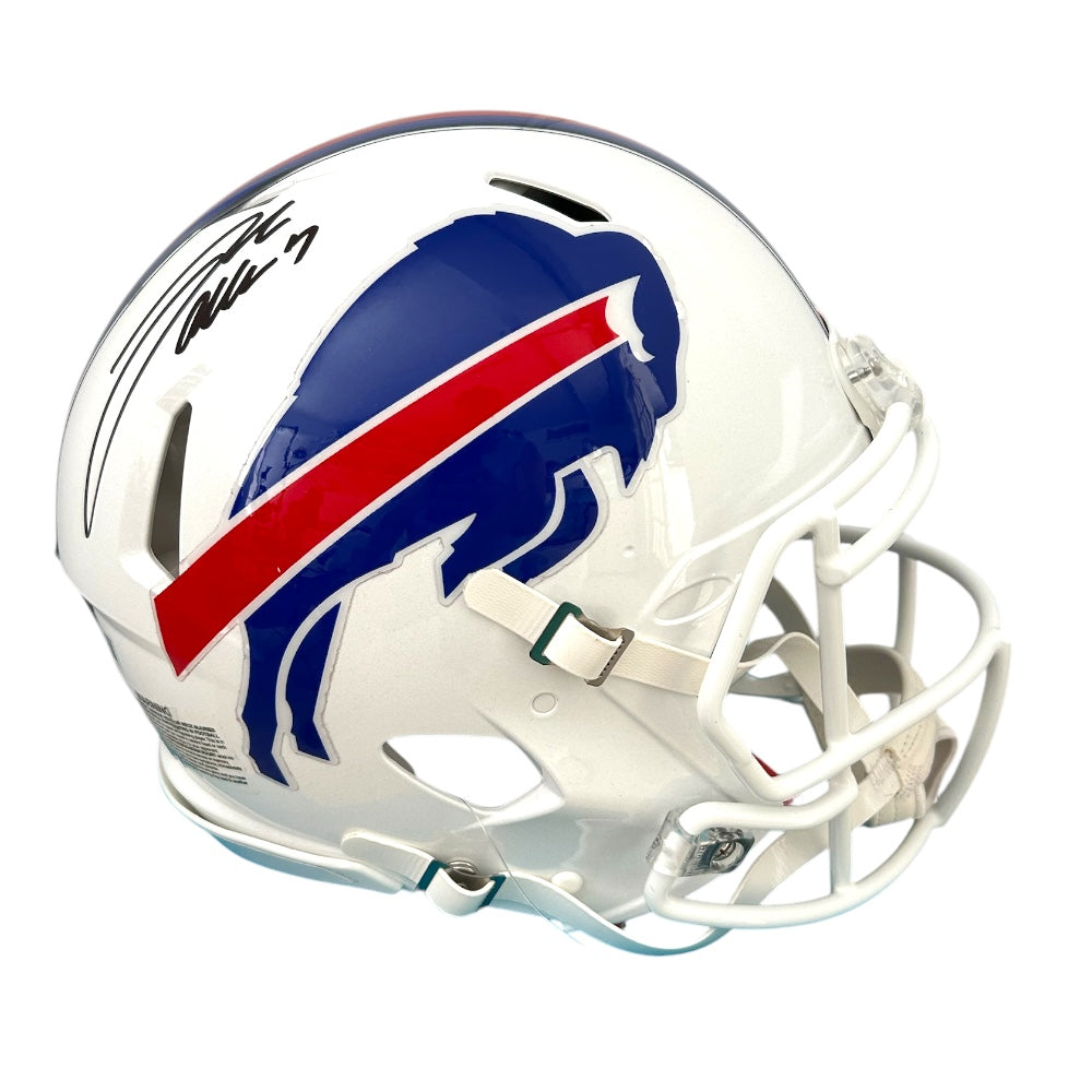 MVP JOSH ALLEN SIGNED BILLS FS SPEED AUTHENTIC HELMET