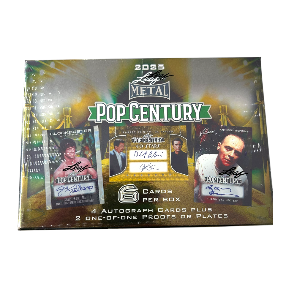 2025 LEAF METAL POP CENTURY BOX – Treasure Cove Collectibles
