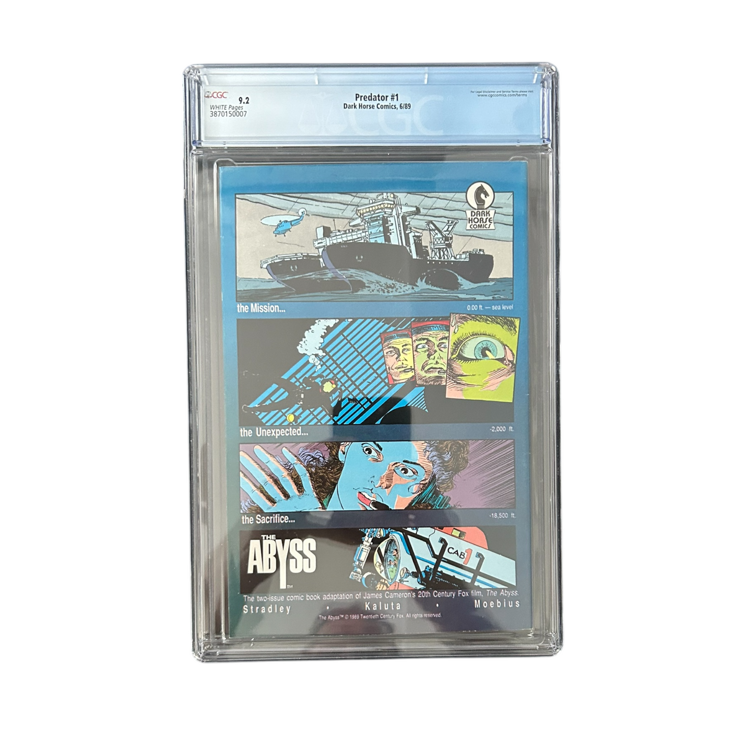 PREDATOR #1 CGC 9.2