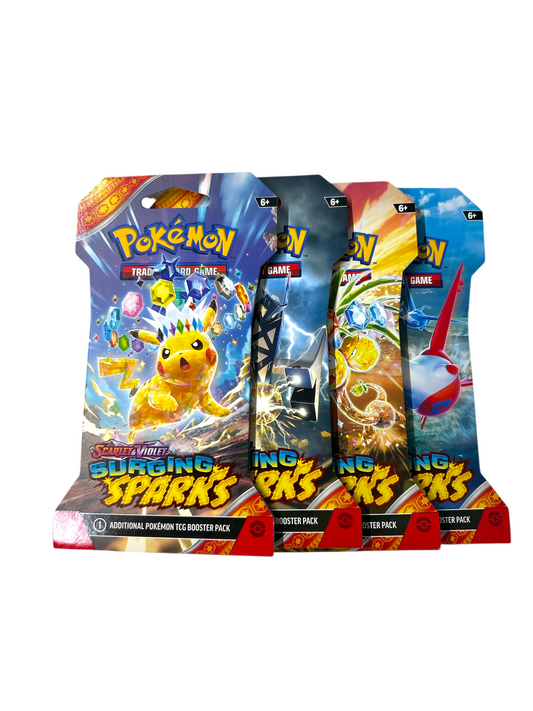 Surging Sparks Sleeved Booster Pack