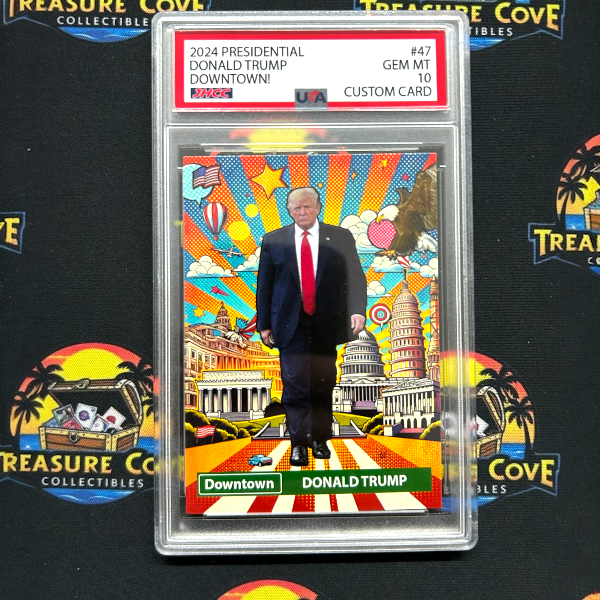 Novelty Donald Trump Washington Dc Downtown Custom Card