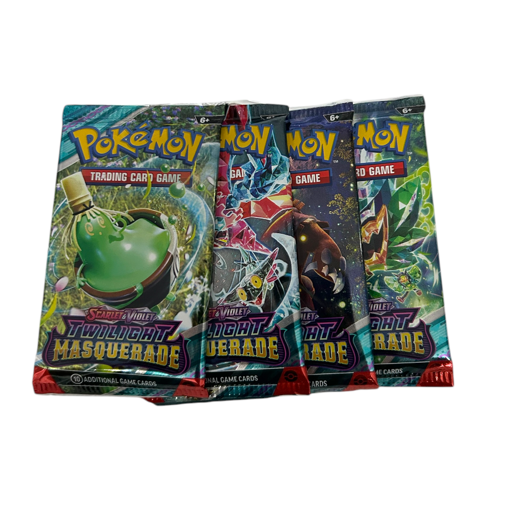 POKEMON SCARLET & VIOLET TWILIGHT MASQUERADE BOOSTER PACKS