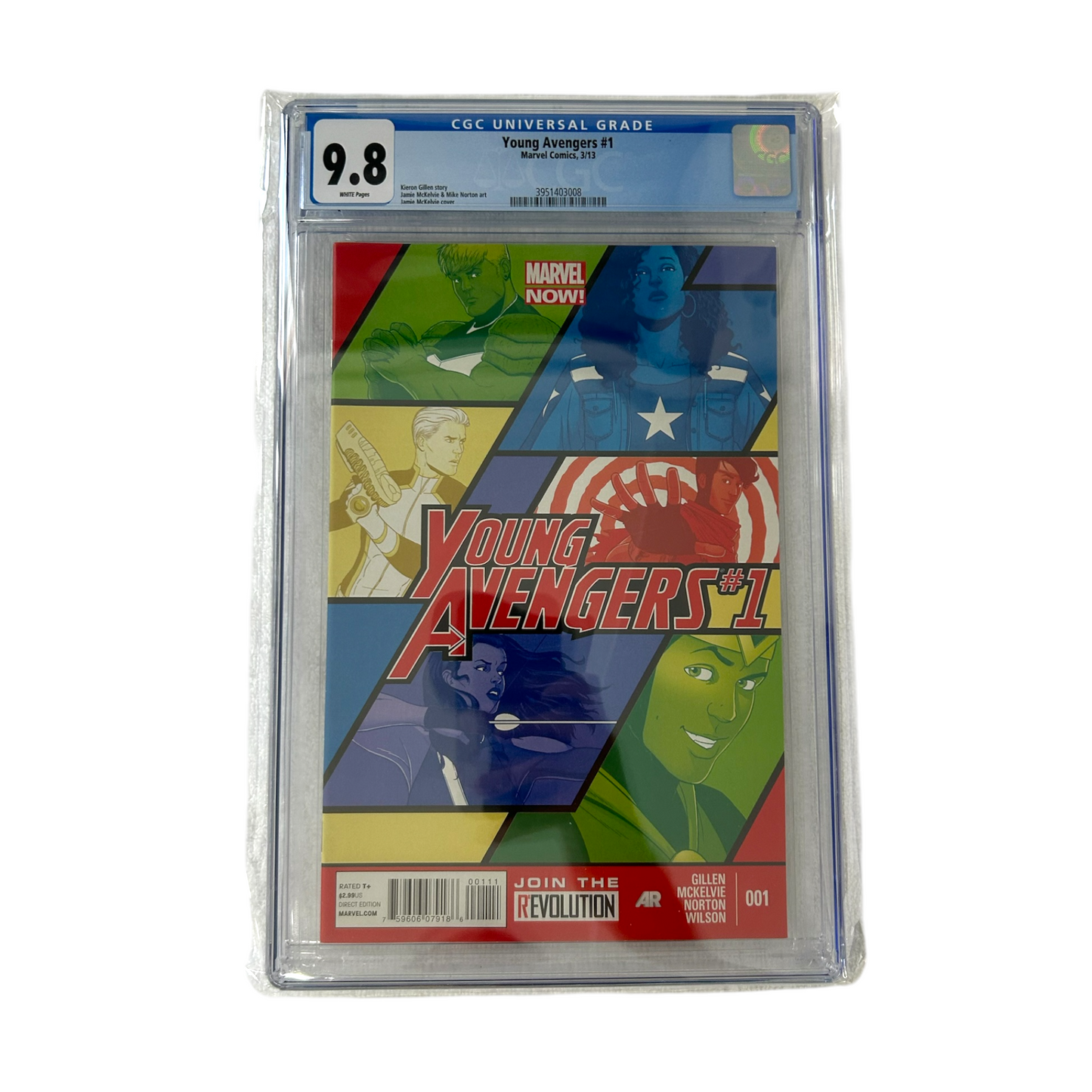 YOUNG AVENGERS #1 CGC 9.8