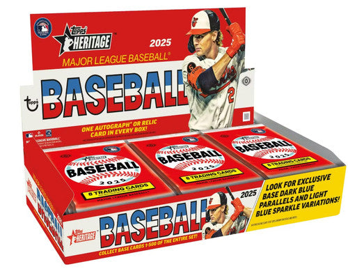 2025 TOPPS HERITAGE HOBBY BOX